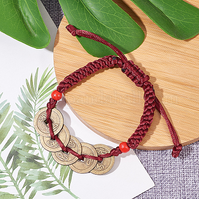 1.5mm Nylon Trim Silk Cord 6 Colors Satin Rattail Cord String Chinese  Knotting Cord Beading String for Braided Necklace Friendship Bracelet  Macramé