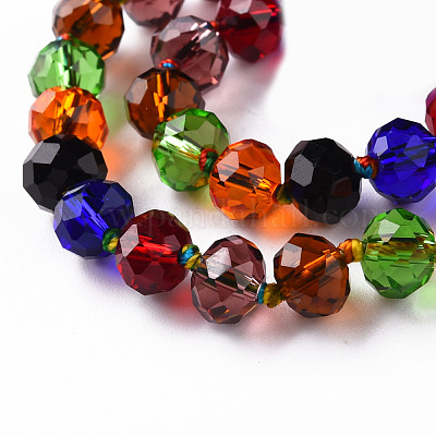 Chapelets de perles en verre transparente  &nbsp;GLAA-T025-01A-1