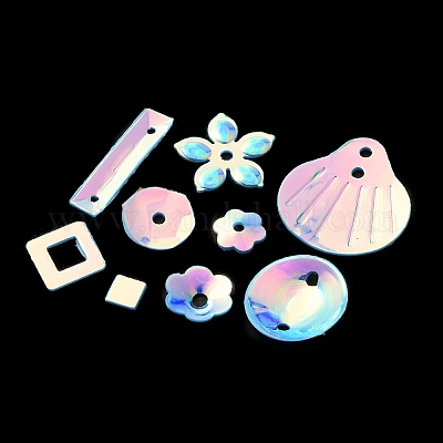 Радужные бусины PVC-C001-01F-1