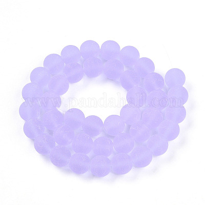 Прозрачные стеклянные бусины GLAA-T032-T10mm-MD01-1