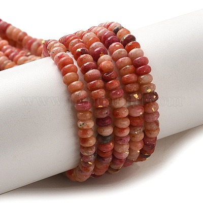 Бусы из натурального доломита G-K350-A01-01G-1