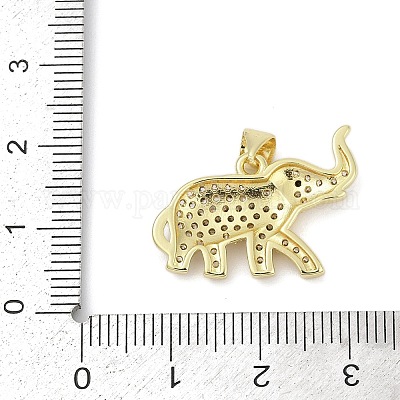 Латунные микро проложить кубического циркония подвески KK-D317-130G-1