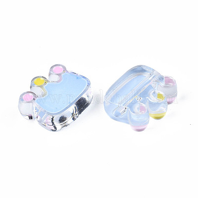 Прозрачные акриловые бусины ACRC-S039-08A-1