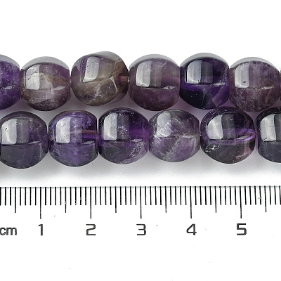 Natürlichen Amethyst Perlen Stränge&nbsp;G-H023-A08-01-1