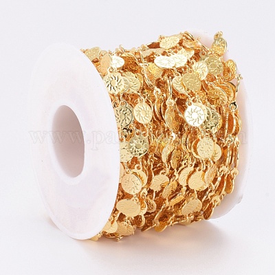 Звенья ручной работы из латуни CHC-G006-11G-1