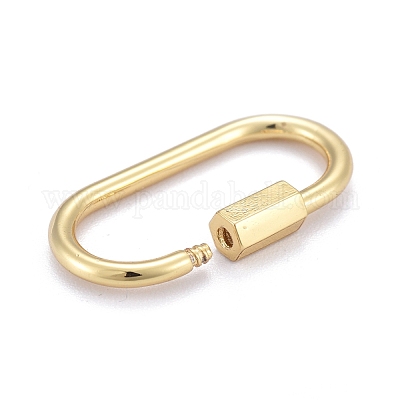 Латунные брелоки с карабином ZIRC-E164-12G-1