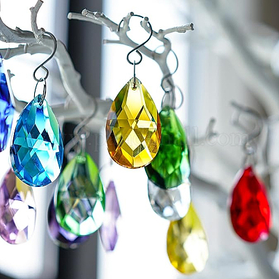 12шт стеклянные подвески&nbsp;GLAA-SP0001-46-1