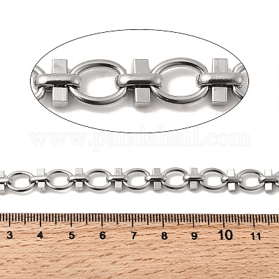 Овальные звенья цепи из нержавеющей стали 304 CHS-Z007-06P-1