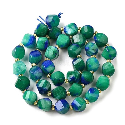 Нити бусин из натурального кварца окрашенные G-U023-A02-03-1