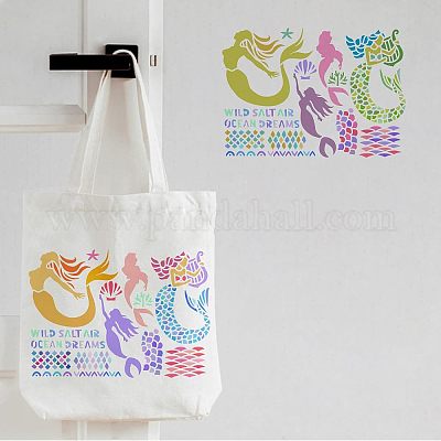 Большие пластиковые многоразовые шаблоны трафаретов для рисования DIY-WH0202-210-1