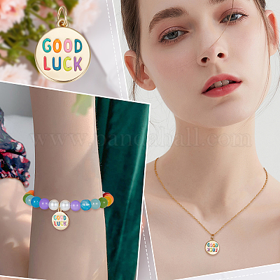 Кулоны с эмалью из латуни KK-BBC0005-55-1