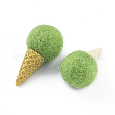 Wholesale Wool Felt Ice Cream Crafts Supplies 