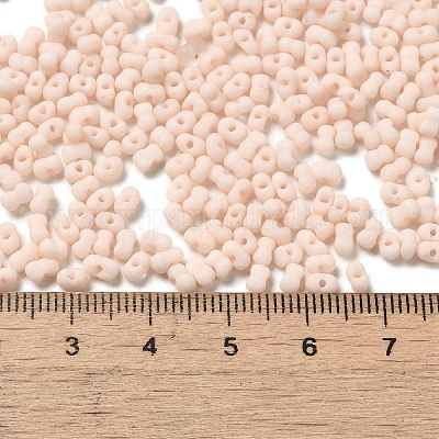 Стеклянный матовый бисер&nbsp;SEED-K009-05B-07-1