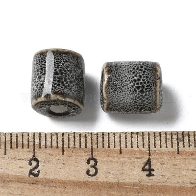 Фарфоровые бусины ручной работы PORC-L080-I18-1