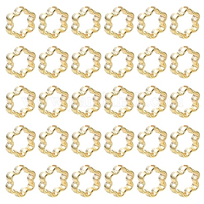 100 Stück CCB-Kunststoffperlenrahmen&nbsp;CCB-YW0001-67B-1