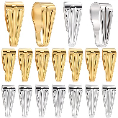 600 шт. 2-х цветные латунные защелкивающиеся дужки KK-SP0002-24-1