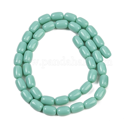 Непрозрачное стекло бисер нитей GLAA-Z015-02B-1