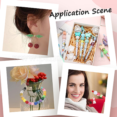48 шт. 12 комплекта бисера в стиле «сделай сам» MACR-SC0001-17-1