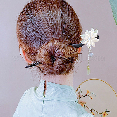 8 шт. натуральные бусины из ракушек FIND-GO0003-28-1