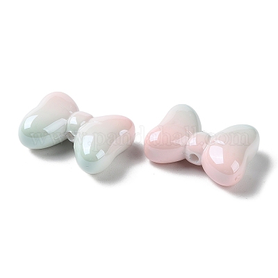 Undurchsichtige Acrylperlen mit Farbverlauf&nbsp;MACR-K341-13B-1
