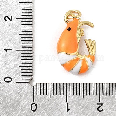 Латунь эмаль подвески KK-H092-07G-02-1