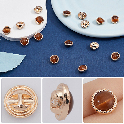 24 шт. пластиковые пуговицы на ножке BUTT-GF0003-78A-1