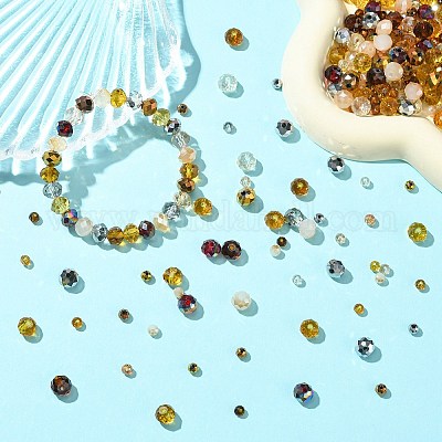 1000шт стеклянные бусины&nbsp;GLAA-CJC0001-24D-1