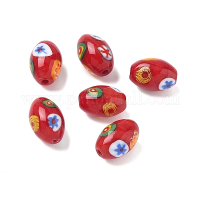 Стекло ручной работы тысячецветник бисера LAMP-U004-02F-1