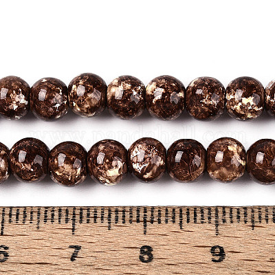 Выпечка краска бисер пряди DGLA-N016-6mm-05-1