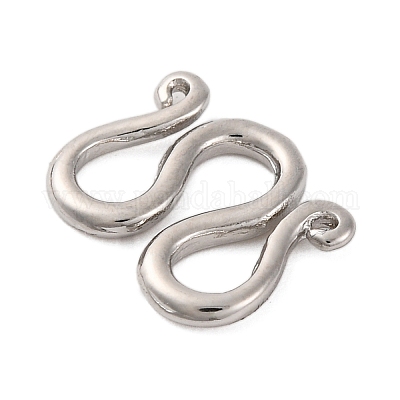 Стойки обшивки латунь крючком и S-крючок застежки KK-Z070-38A-P-1