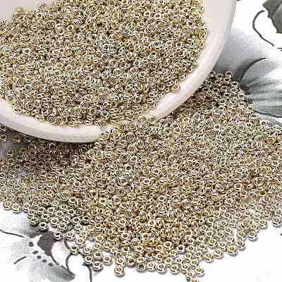 Полукруглые бусины toho 11/0 X-SEED-DR11-PF558-1