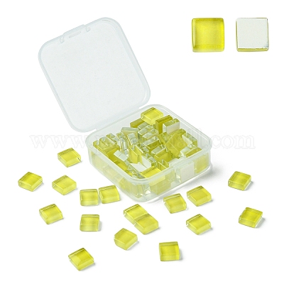 60шт прозрачные стеклянные кабошоны GLAA-YW0003-65-02-1