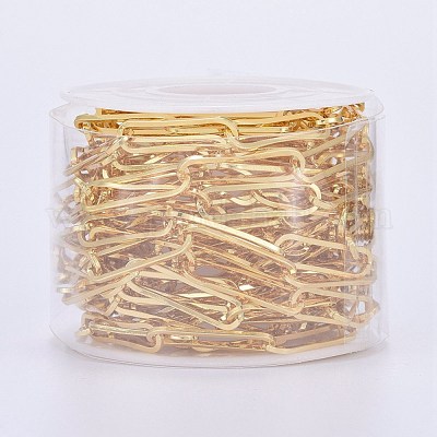 Паяные латунные цепочки для скрепок CHC-G005-12G-1