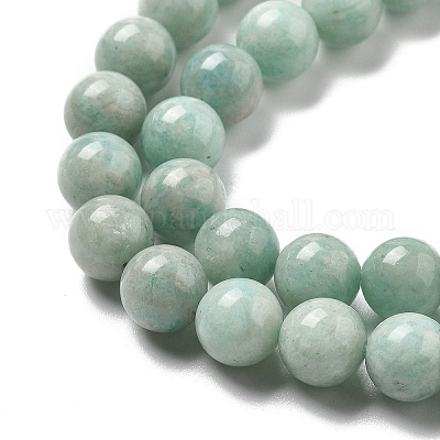 Природных амазонит бисер нитей G-L618-A01-8mm-1