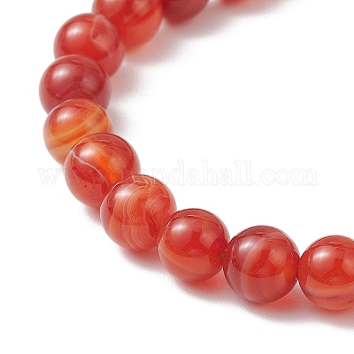 Комплекты браслетов из натурального сердолика BJEW-JB12182-1