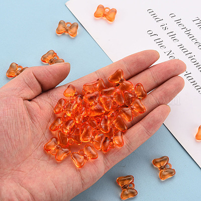 Прозрачные акриловые подвески&nbsp;LS-TACR-T024-02BA-921-1