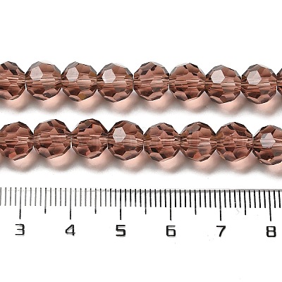 Прозрачные стеклянные бусины EGLA-A035-T8mm-D13-1