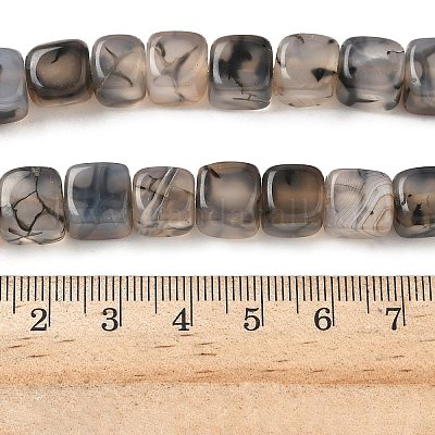 Естественные выветрившиеся агатовые бусины G-G177-E10-05-1