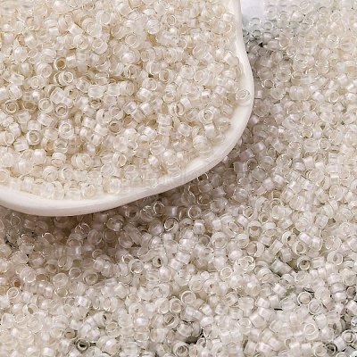 Стеклянные цилиндрические бусины SEED-L011-11B-18-1