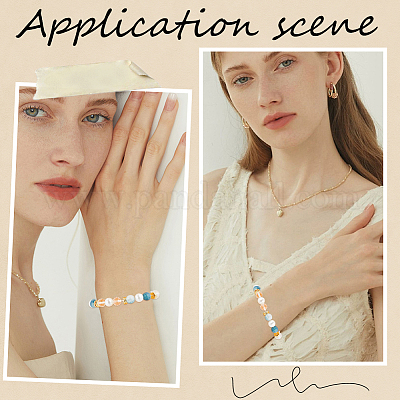 100 шт. Латунные бусины KK-BBC0012-14A-1