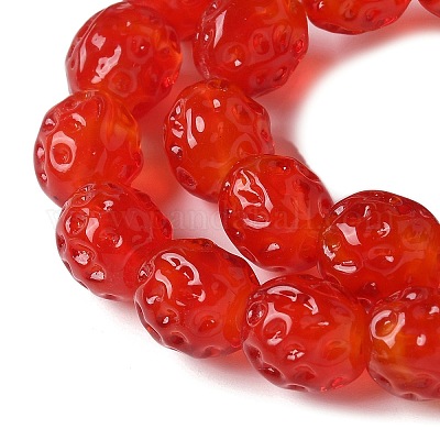 Бусы лэмпворк ручной работы LAMP-Z011-01E-1