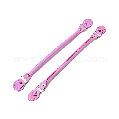 Конец листа кожа из микрофибры пришивка ручек сумки FIND-D027-12E-1