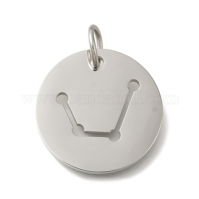 Подвески из нержавеющей стали 304 с защитой от потускнения STAS-M074-02K-P-1