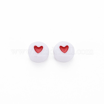 Акриловые бусины MACR-T009-08-1