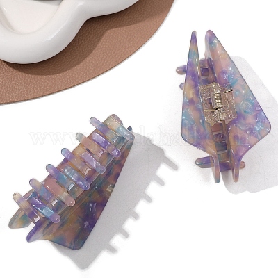 Заколки для волос в форме когтей из ацетата целлюлозы PW-WG1F4CD-05-1