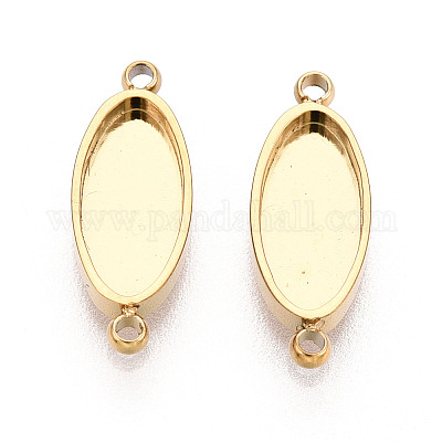 Оправы для кабошонов из нержавеющей стали 304 STAS-N115-34G-1