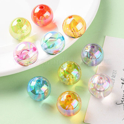 Прозрачные акриловые бусины MACR-S370-B20-1