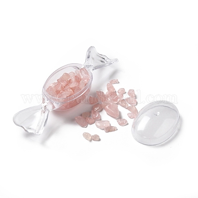 Крошка из натурального розового кварца украшает DJEW-D004-01I-1