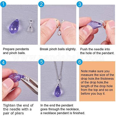 Латунные / железные щепотки KK-PH0036-41-1