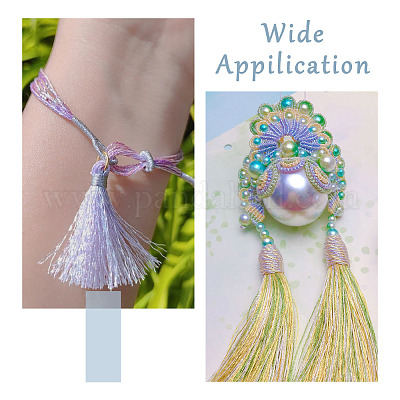 6 рулон 6-х цветных 12-слойных полиэфирных шнуров OCOR-BT0001-05-1